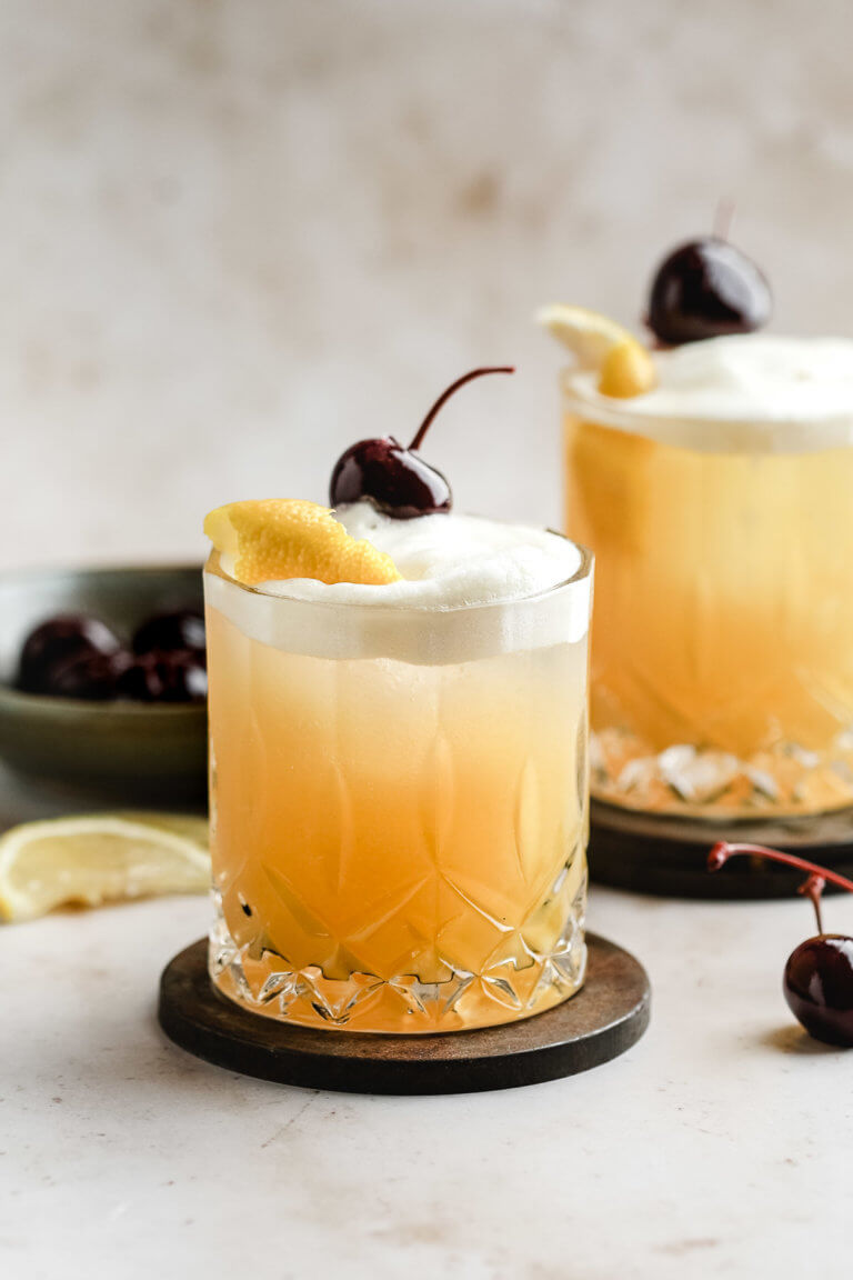 Frothy Whiskey Sour Recipe