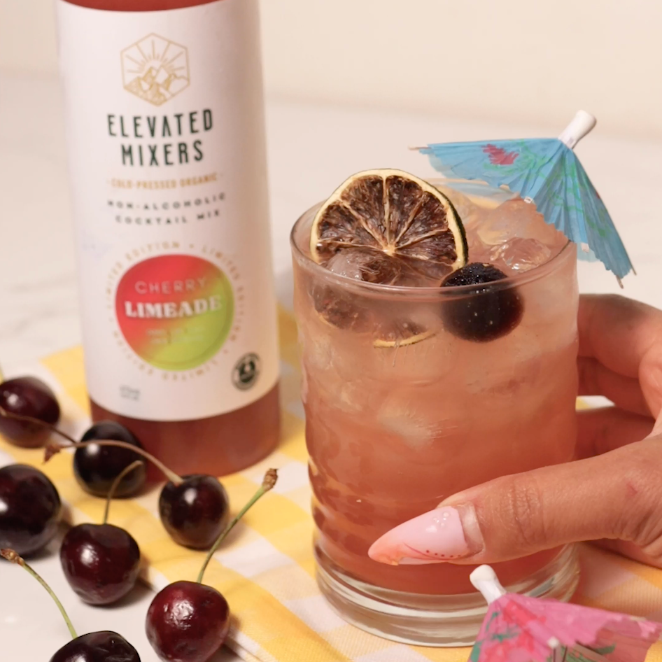 Cherry Limeade Cocktail