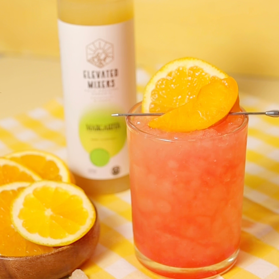 Tequila Sunset Cocktail