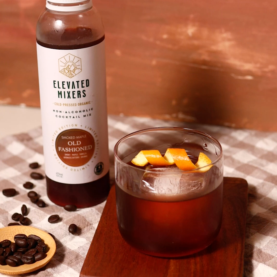 Cold Brew Maple Old Fashioned