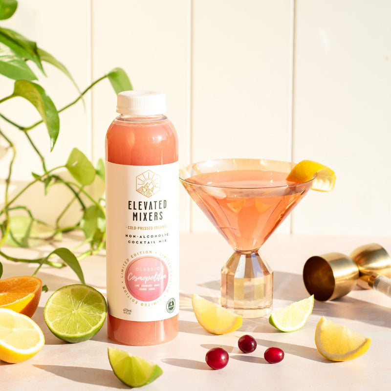 Organic Cosmopolitan Mix – Fresh Cranberry & Citrus | Elevated Mixers