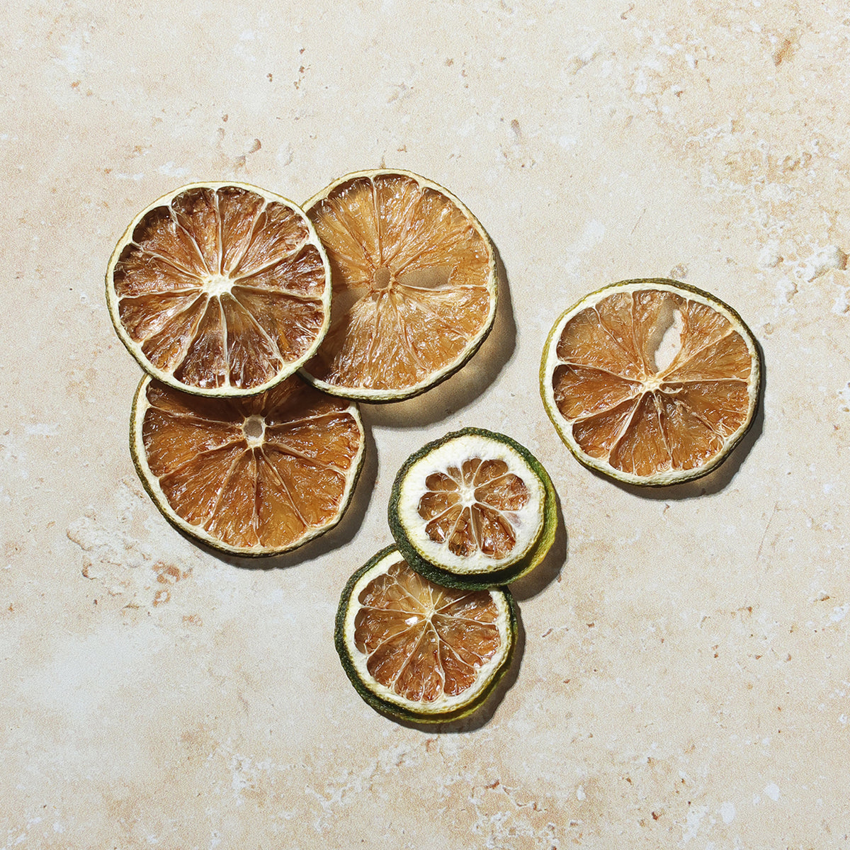 Dried Lime Rind Dehydrated Lime Slices - cocktail garnish - Elevated Mixers