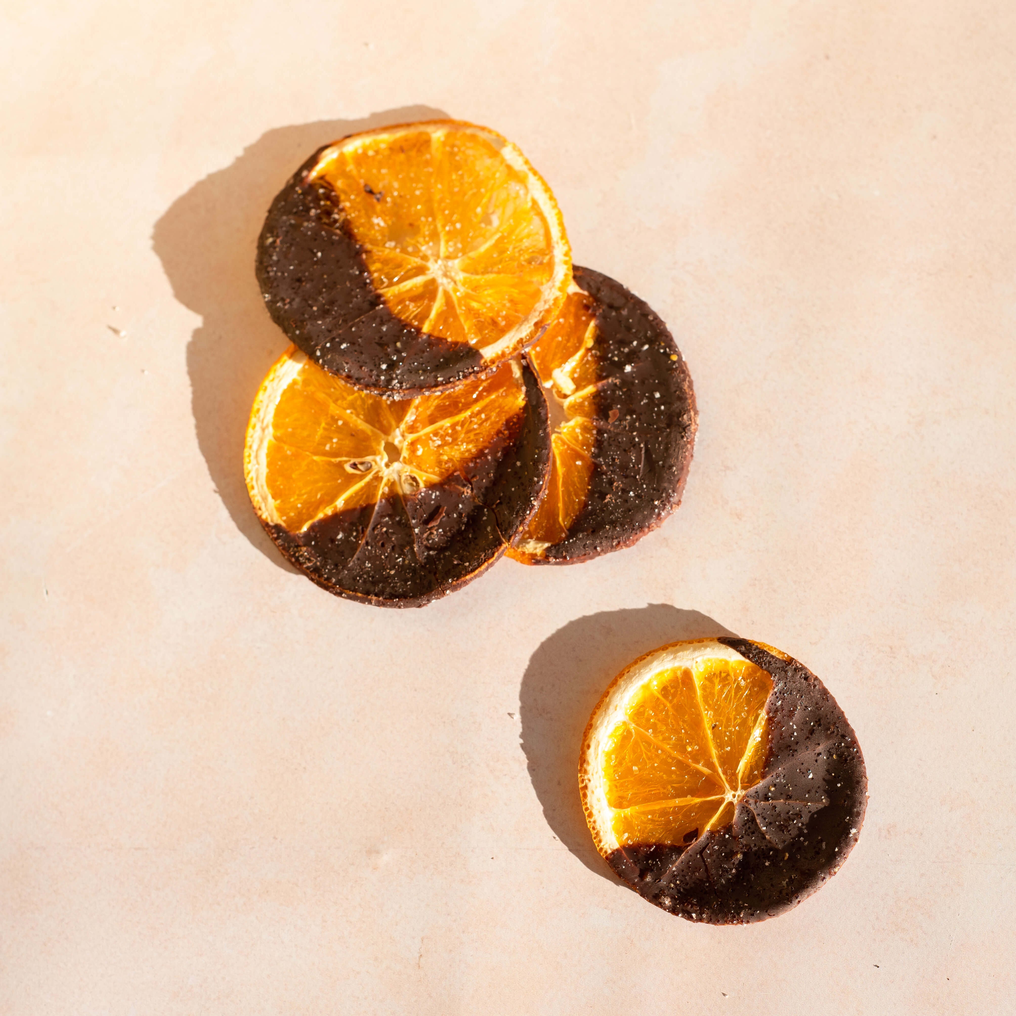 Chocolate Dipped Orange Slices